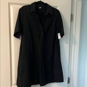 Black Short Sleeve Dress
